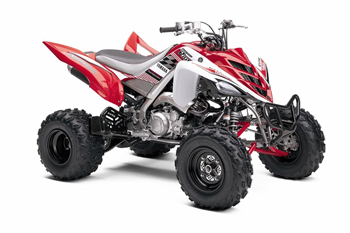Kit déco pour quad Yamaha YFM RAPTOR 700 version rouge & blanc Yamaha YFM RAPTOR 700