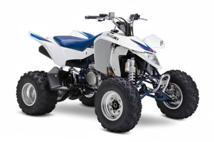 Kit déco pour quad Suzuki LTZ IE 400 version blanc et bleu Suzuki LTZ 400 Injection