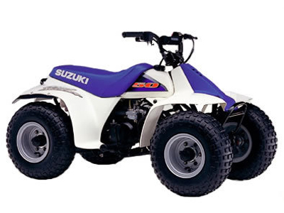 Kit déco pour quad Suzuki LTZ 50 version jaune Suzuki LTZ 50