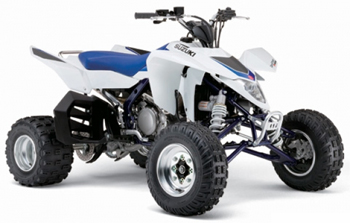 Kit déco pour quad Suzuki LTR 450 version blanche Suzuki LTR 450